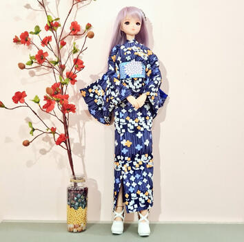 Blue Flower Yukata